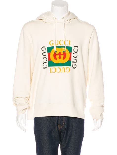 pullover de hombre gucci|gucci distressed hoodie.